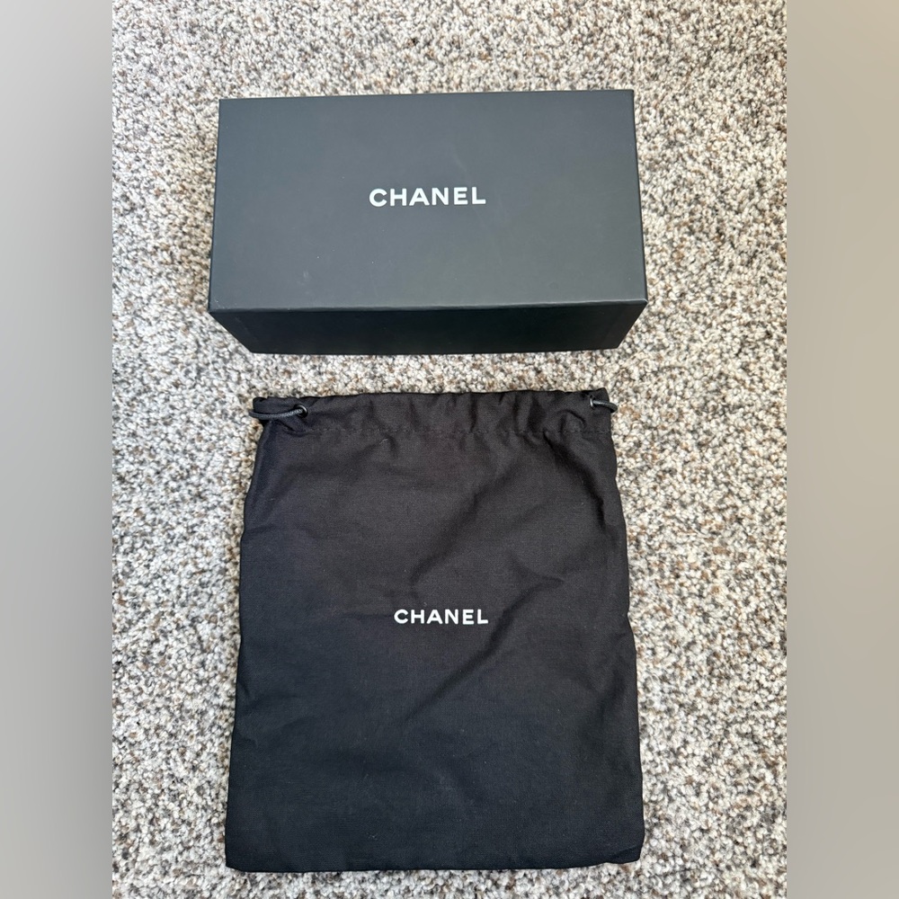 Chanel Empty Gift Box + Chanel Dust Bag Authentic Packaging Only